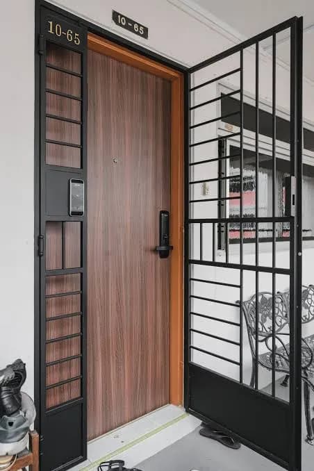 HDB Main Door Installation